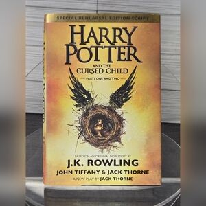 Harry Potter and the Cursed Child (Hardcover, 2016) Special Rehearsal Edition...